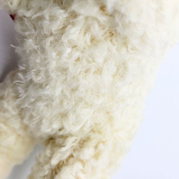 Aurora Cream Flopsie Llama Stuffed Animal Realistic Plush Cream Zoo Farm 12" - Picture 8 of 10